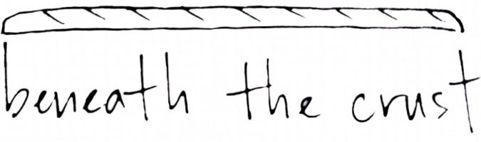 beneath the crust